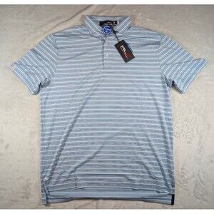 RLX Ralph Lauren polo shirt medium men Golf Preppy Wicking